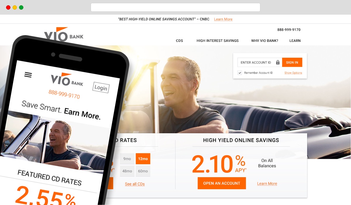 VioBank-Website-DM | RIESTER Advertising Agency