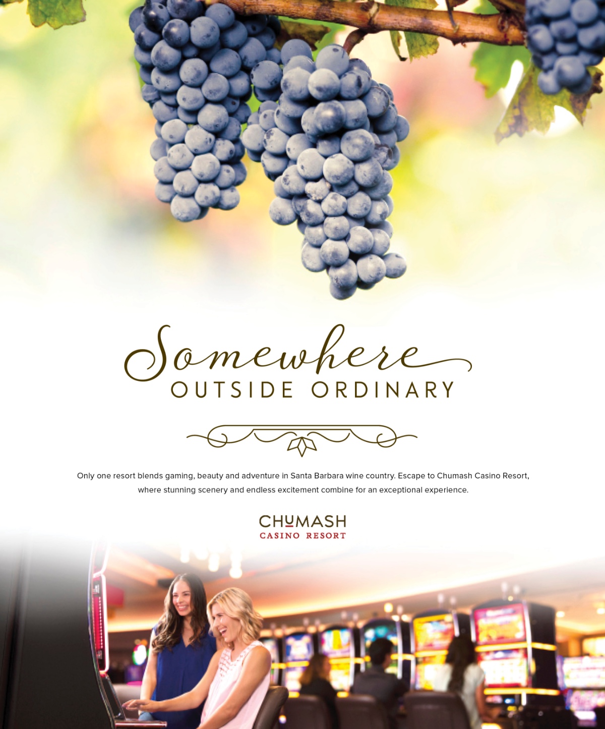 Image of Somewhere Outside Ordinary print ad