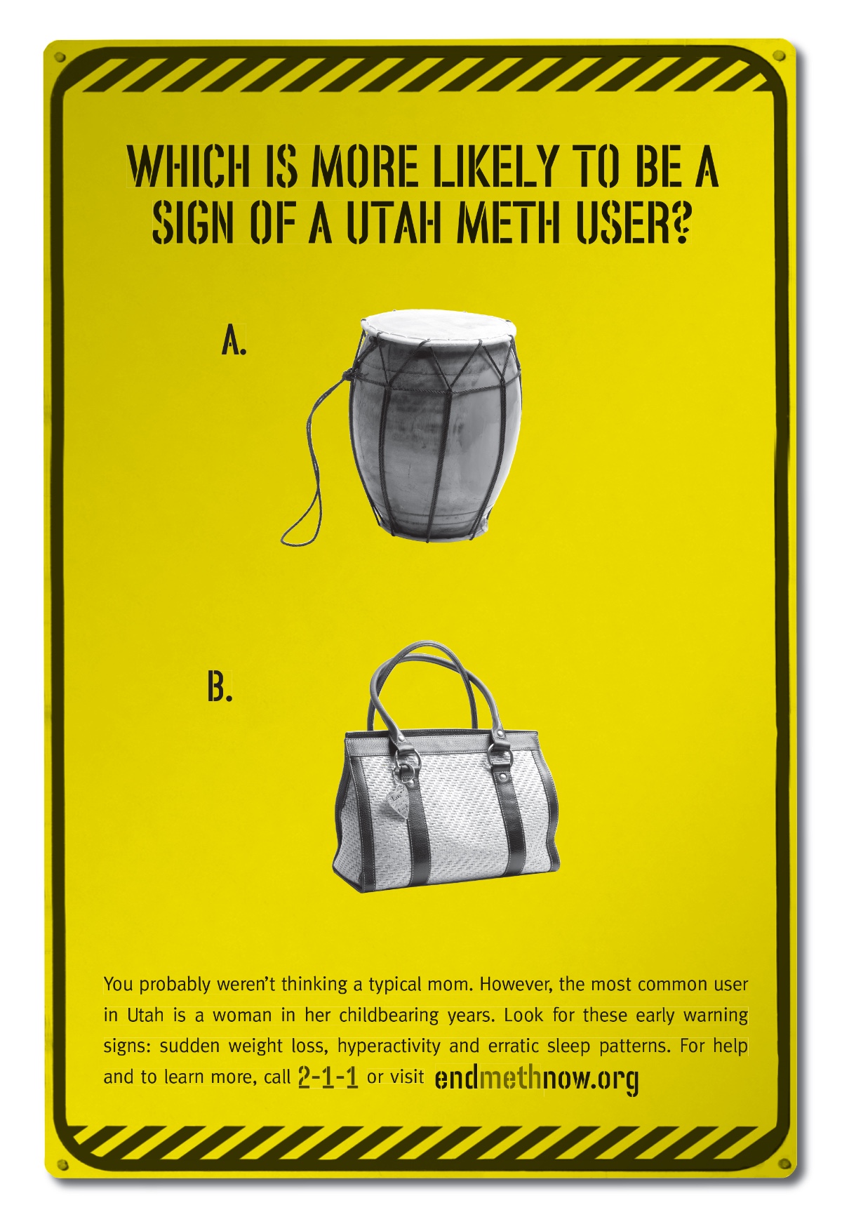 Image of End Meth Now poster