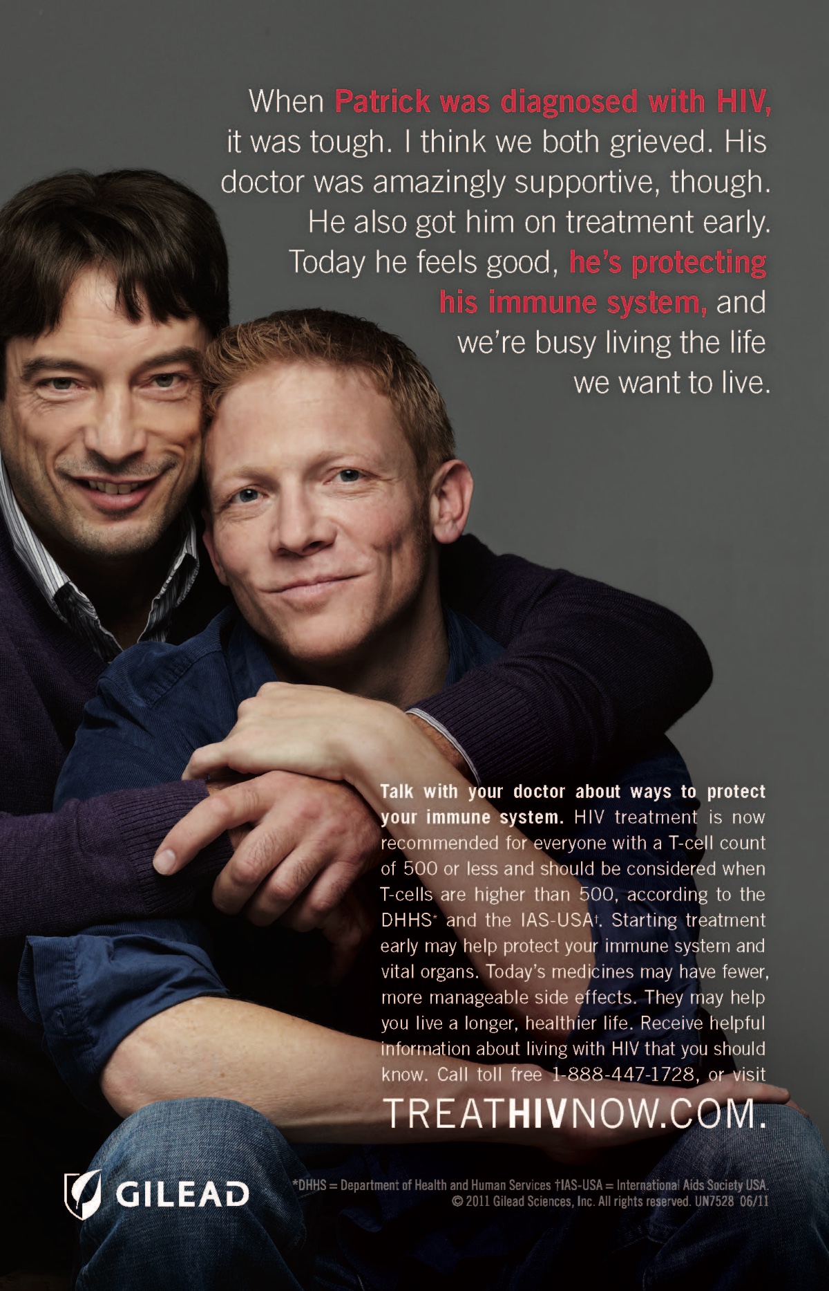 Chronic Disease Treatment Treat HIV Now RIESTER Advertising Agency