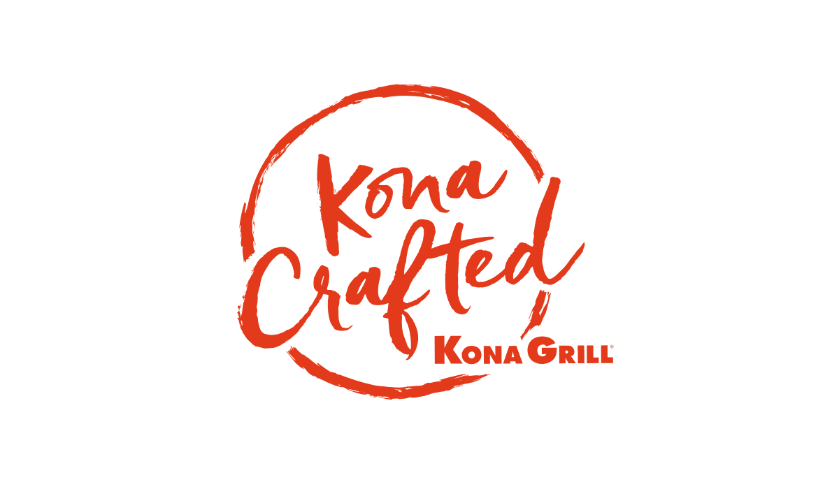 Image of Kona Grill's "Kona Crafted" campaign logo