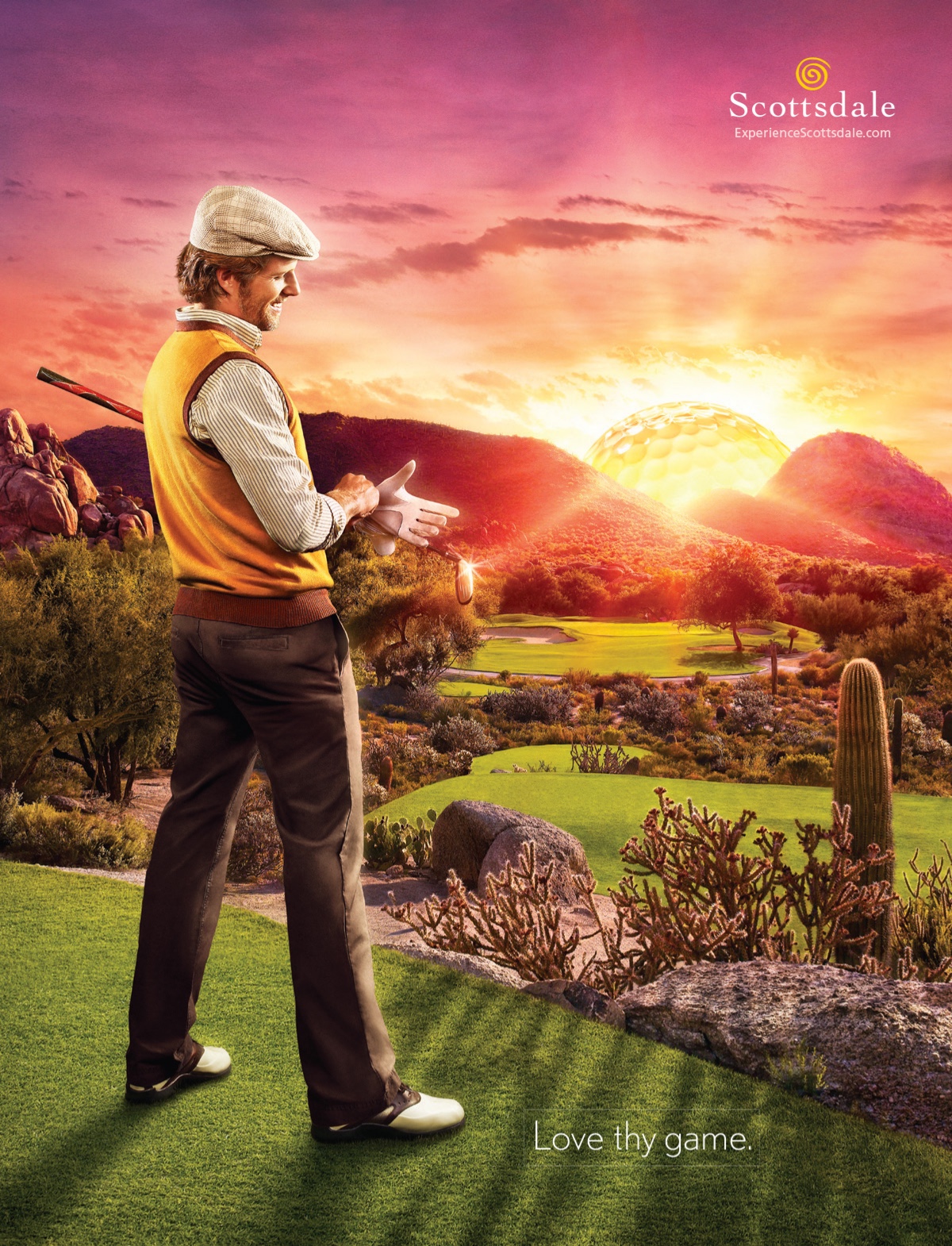 Image of Scottsdale print ad