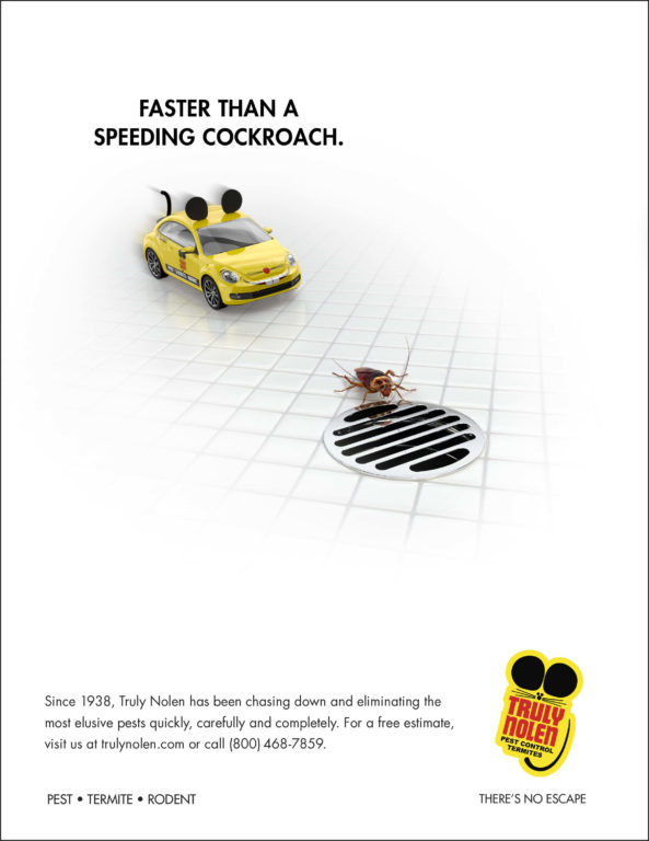 There s No Escape Pest RIESTER Advertising Agency